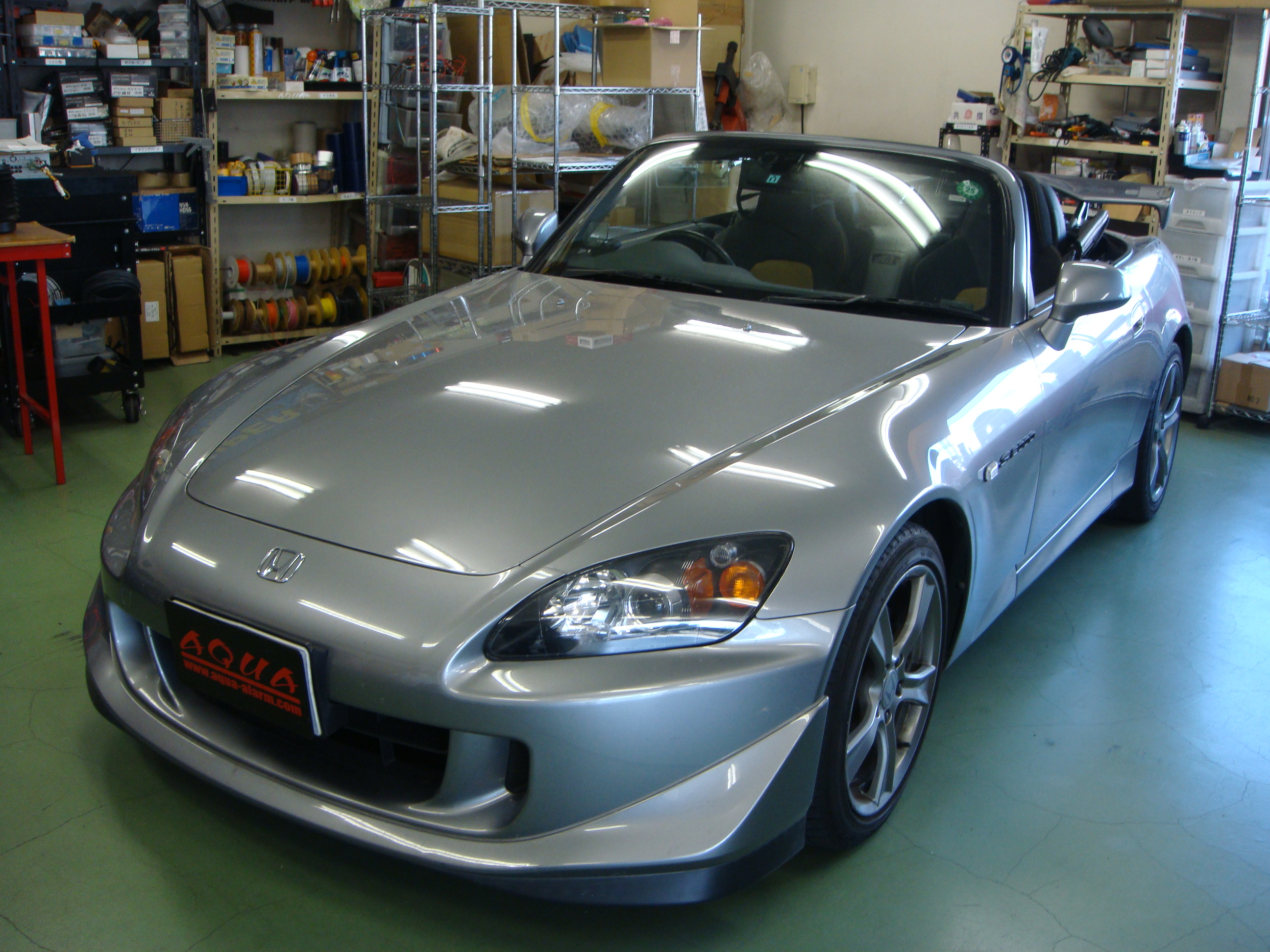 ｓ２０００の不便なプッシュスタートを便利なプッシュへ変更完成 Aqua日記