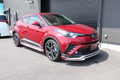 Ｃ－ＨＲ　エアロ取付