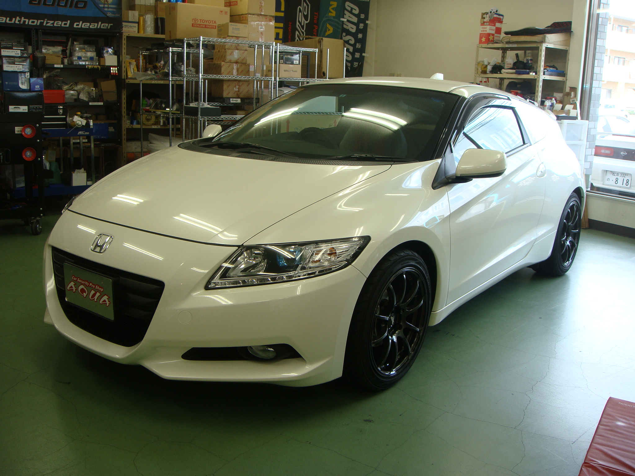Cr Z セキュリティ取付 Aqua日記