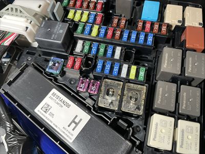 ノンレジヒューズ交換取り付け後 (2)400
