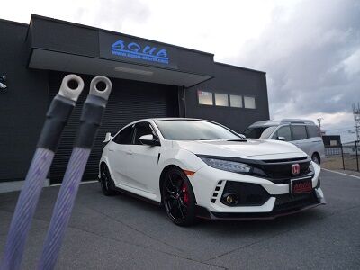 シビックタイプＲ　愛知県　ノンレジケーブル取付