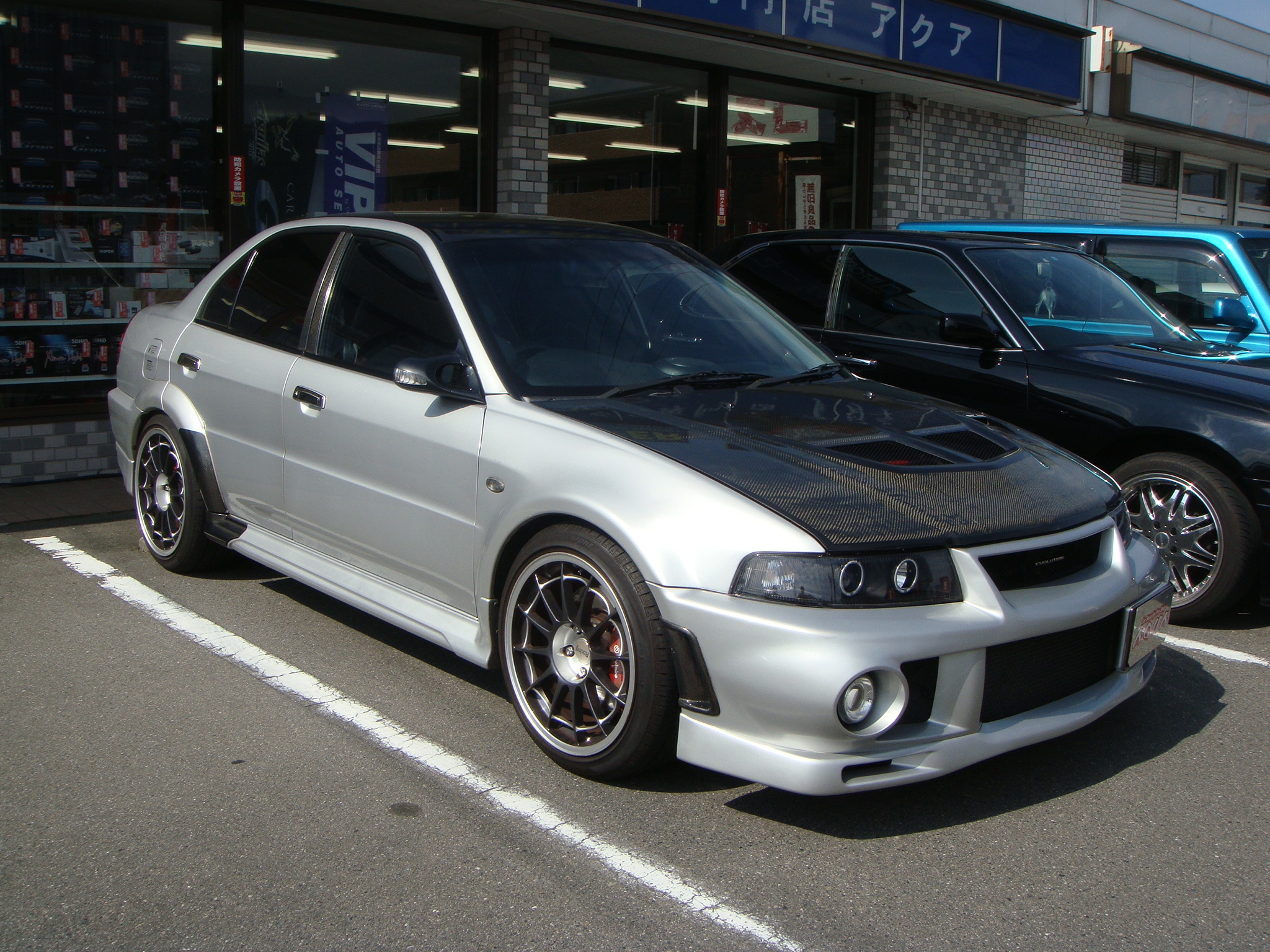 ランエボ６ イカリング取付 Aqua日記