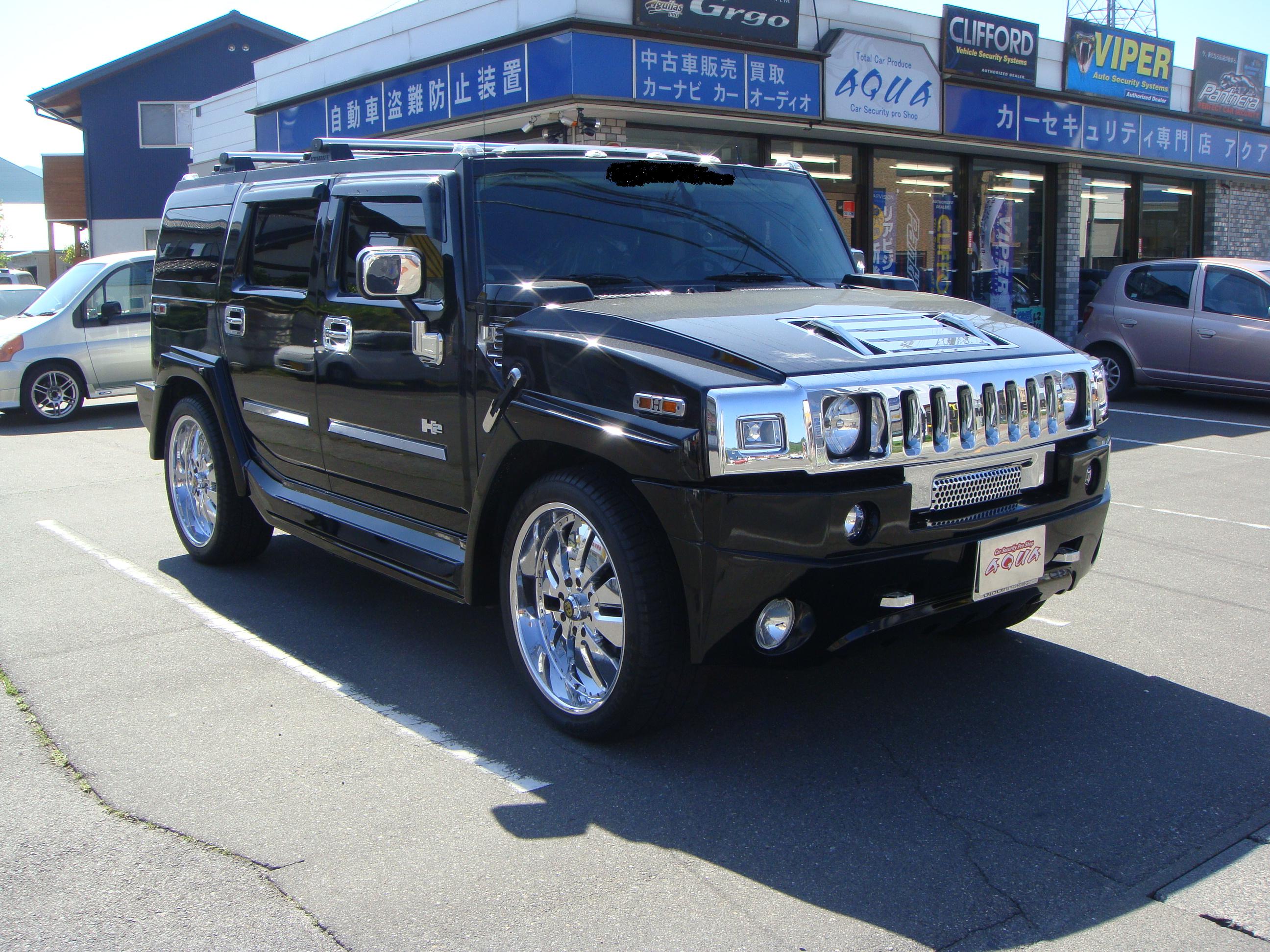 ハマーｈ２入庫 Aqua日記