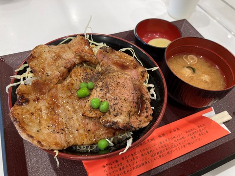 豚丼のぶたはげ (2)