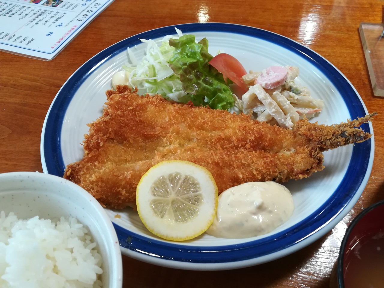 狸小路6丁目 お刺身居酒屋瑠玖 魚平 さんの本日の日替わり定食 ホッケフライ定食 Rubis Life