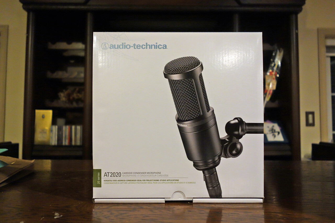 Youtubeの録音用にオーディオテクニカのコンデンサーマイク At を買ってあげました Rubis Life