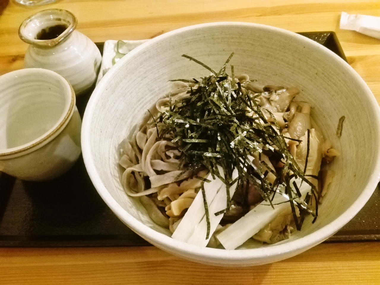 独特の食感がおいしい 手打ちそば さくら 札幌大通店 さんにてきのこざるそば Rubis Life 独特の食感がおいしい 手打ちそば さくら 札幌大通店 さんにてきのこざるそば Rubis Life