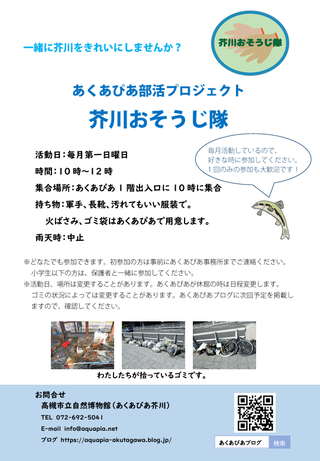 おそうじ隊チラシ表
