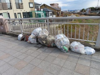 おそうじ隊ゴミ