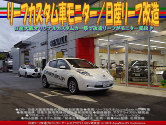 リーフカスタム車モニター／日産リーフ改造03