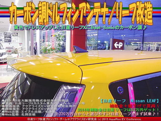 カーボン調ドルフィンアンテナ/リーフ改造05