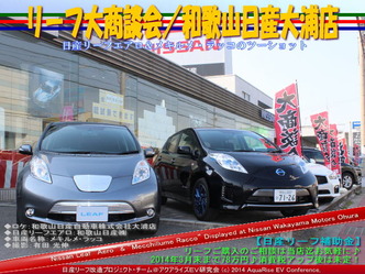 日産リーフ大商談会／和歌山日産大浦店02＠日産リーフ改造