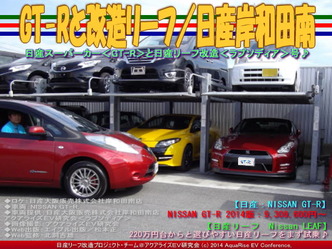 GT-Rと改造リーフ／日産岸和田南02