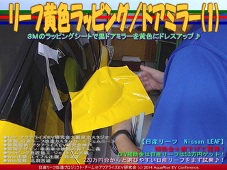 リーフ黄色ラッピング/ドアミラー(1)03