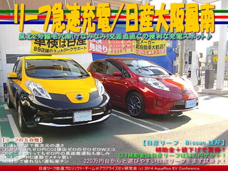 リーフ急速充電/日産大阪鳳南@リーフカスタム07
