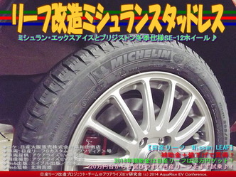 リーフ改造ミシュランスタッドレス04