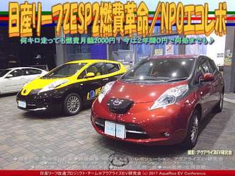 日産リーフZESP2燃費革命(5)/NPOエコレボ画像01 日産リーフZESP2燃費革命(5)/NPOエコレボ画像01
