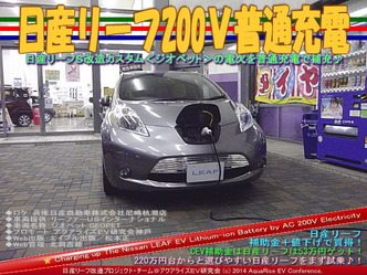 日産リーフ200V普通充電@リーフカスタム06