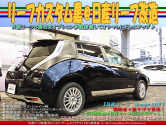 リーフカスタム黒@日産リーフ改造04