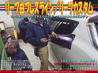 リーフ白プレスライン(2)／リーフカスタム04
