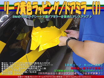 リーフ黄色ラッピング/ドアミラー(1)05