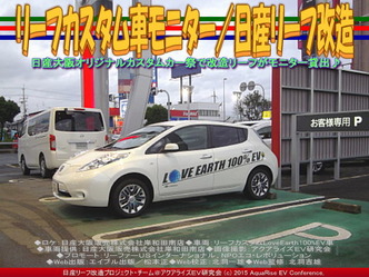 リーフカスタム車モニター／日産リーフ改造02