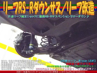 リーフRS-Rダウンサス(2)／リーフ改造01