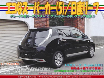 エコなスーパーカー(5)/日産リーフ03