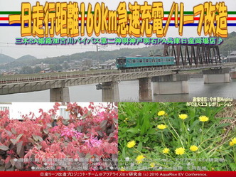 一日走行距離160km急速充電／リーフ改造03