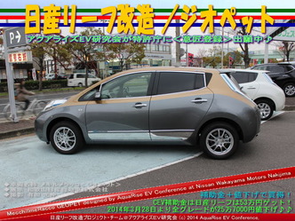 日産リーフ改造/ジオペット02@日産リーフ改造