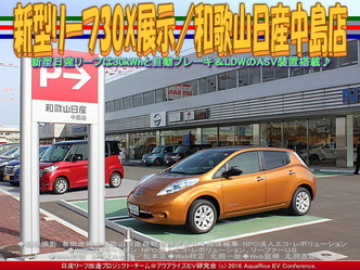 新型リーフ30X展示/和歌山日産中島店02 新型リーフ30X展示/和歌山日産中島店02