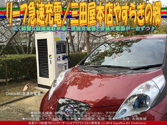 リーフ急速充電/三田屋本店やすらぎの郷03 リーフ急速充電/三田屋本店やすらぎの郷03