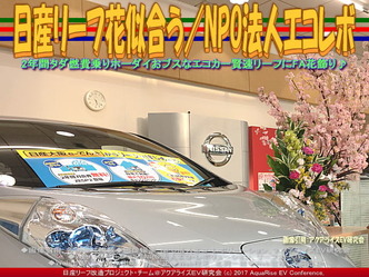 日産リーフ花似合う(3)/NPOエコレボ画像01 日産リーフ花似合う(3)/NPOエコレボ画像01