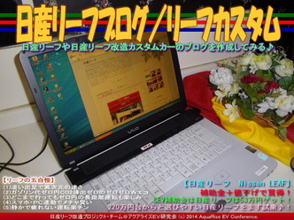 日産リーフの五自慢／リーフカスタム01