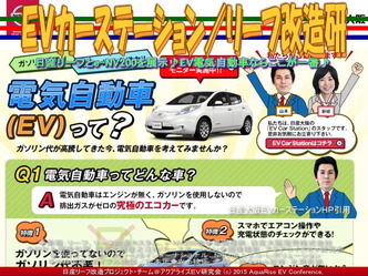 ＥＶカーステーション(3)／リーフ改造研01