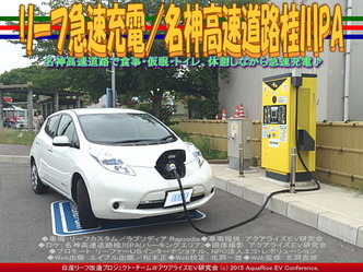 リーフ急速充電/名神高速道路桂川PA01