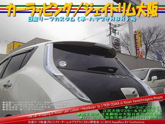 カーラッピング/ジェイトリム大阪@日産リーフ改造10