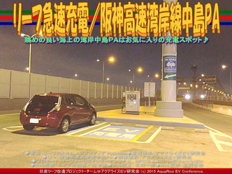 リーフ急速充電／阪神高速湾岸線中島PA05
