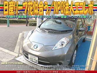日産リーフ花似合う(4)/NPOエコレボ画像01 日産リーフ花似合う(4)/NPOエコレボ画像01
