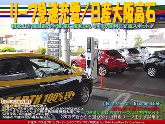 リーフ急速充電/日産大阪高石@リーフカスタム07