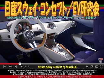 日産スウェイ・コンセプト(2)／EV研究会01