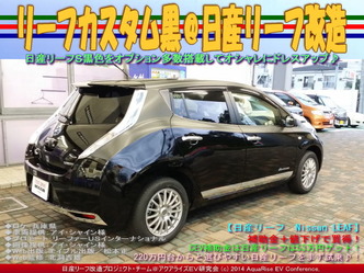 リーフカスタム黒@日産リーフ改造03