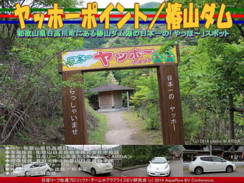 ヤッホーポイント/椿山ダム@日産リーフカスタム05