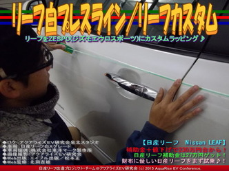 リーフ白プレスライン/リーフカスタム04