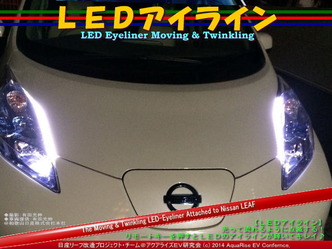 LEDアイライン12＠日産リーフ改造