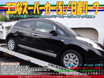 エコなスーパーカー(5)/日産リーフ05