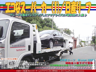 エコなスーパーカー(1)／日産リーフ01