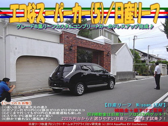 エコなスーパーカー(5)/日産リーフ04