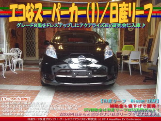 エコなスーパーカー(1)／日産リーフ05