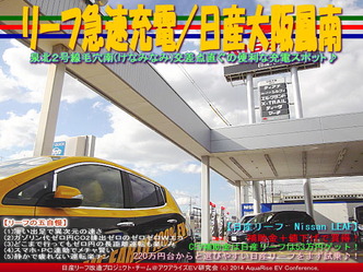 リーフ急速充電/日産大阪鳳南@リーフカスタム10